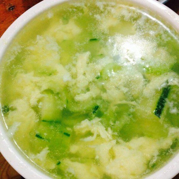 家常黄瓜鸡蛋汤