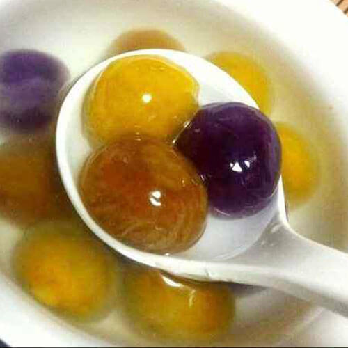自制姜薯汤圆