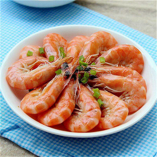 美味家庭版白灼虾