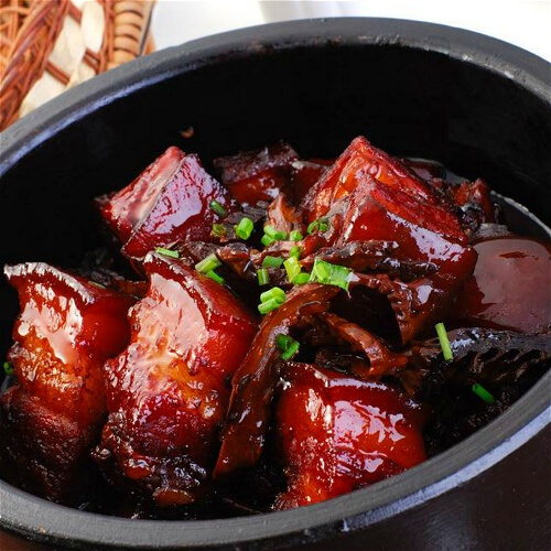 鲜香的红曲焖红烧肉