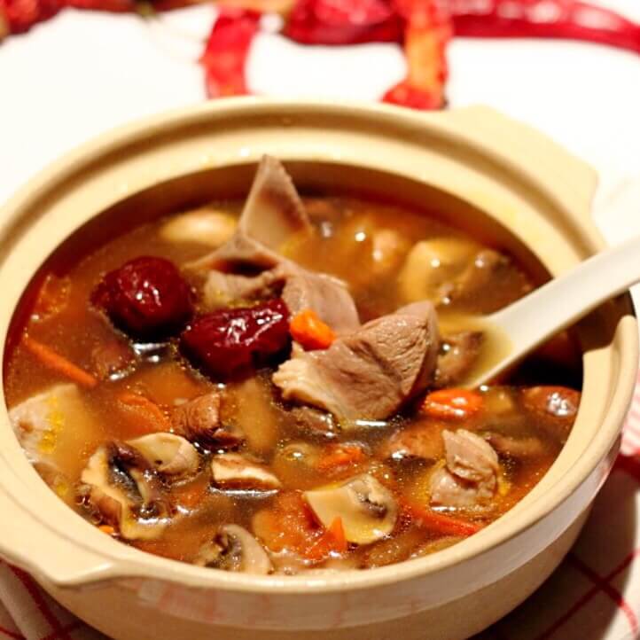 羊肉香菇汤