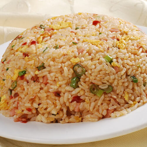 香菇蔬菜豆干炒饭