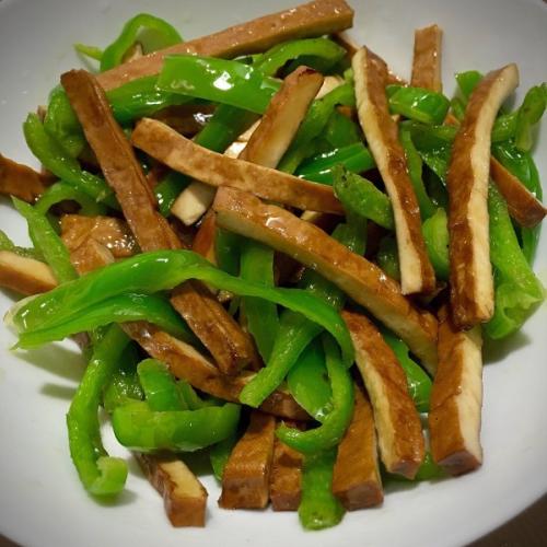 鲜美可口的辣椒炒豆腐干怎么做好吃又简单,做法图解