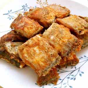 家常菜干煎带鱼