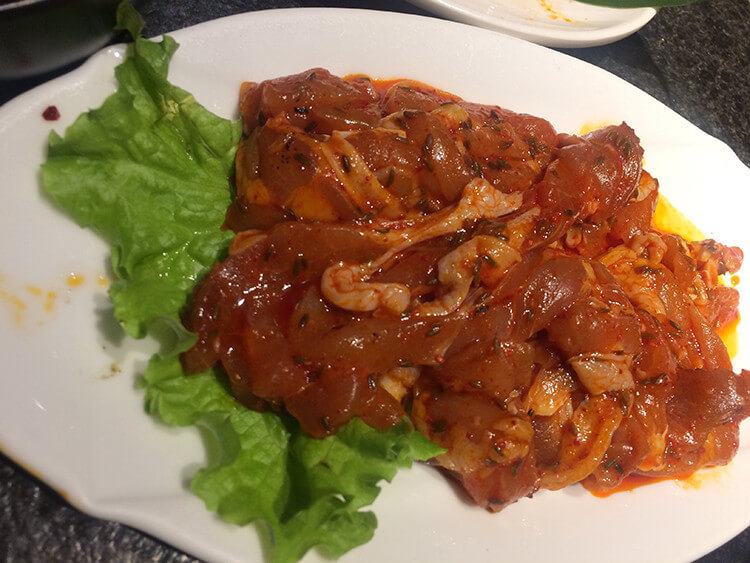 鲜肉腌肉任君选择的烤肉店人均消费60元