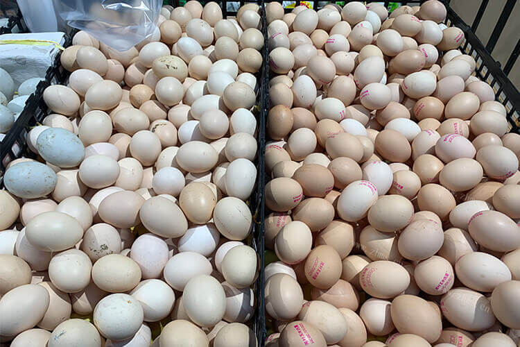 在超市买了些鸡蛋鸡蛋和蘑菇能一起吃吗