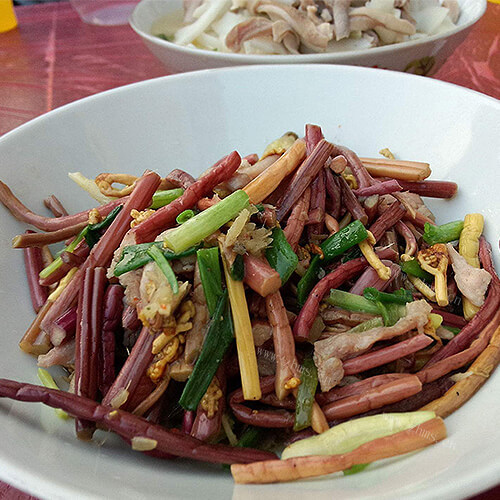 干蕨菜炒肉丝怎么做好吃又简单 做法图解分享 黄瓜拌饭 九州醉餐饮网