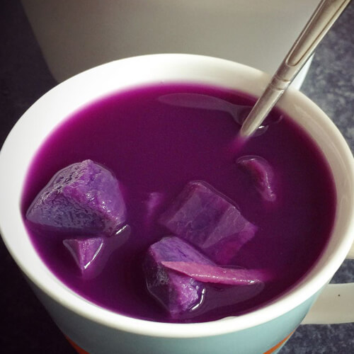 红豆紫薯糖水怎么做好吃又简单,做法图解分享,鑫鑫煮香香