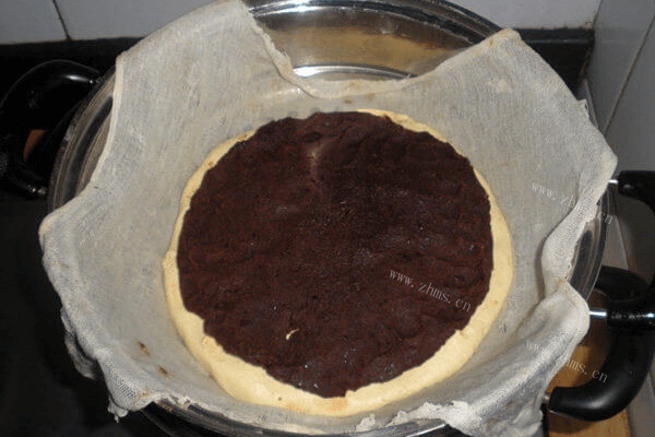 大黄米面红豆蜜枣切糕的自制方法第五步