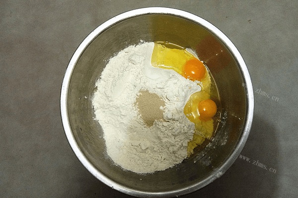 炸油饼第二步