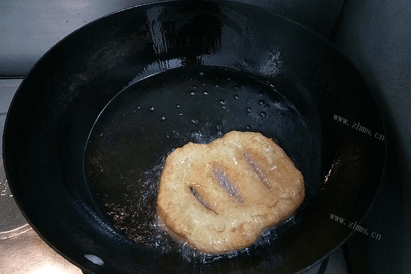 炸油饼第七步