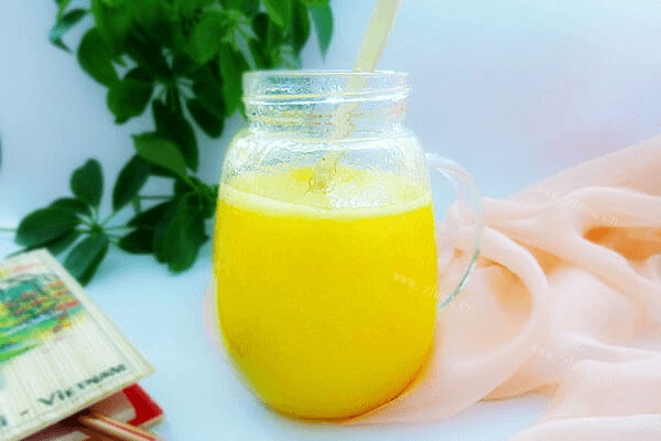 自己在家做的菠萝汁，美味无添加第六步
