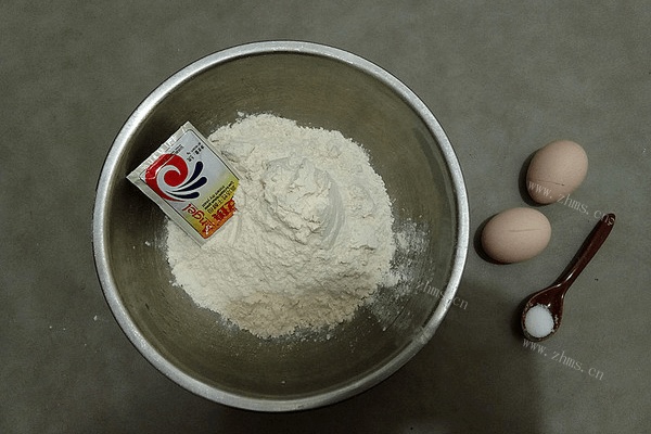 炸油饼第一步