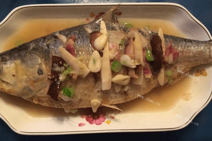 清蒸鲥鱼，操作简单一人即可第六步