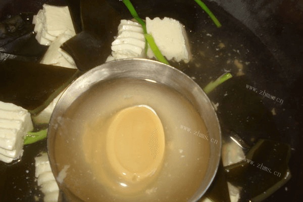 白菜海带炖豆腐，最简单的家庭美味第六步