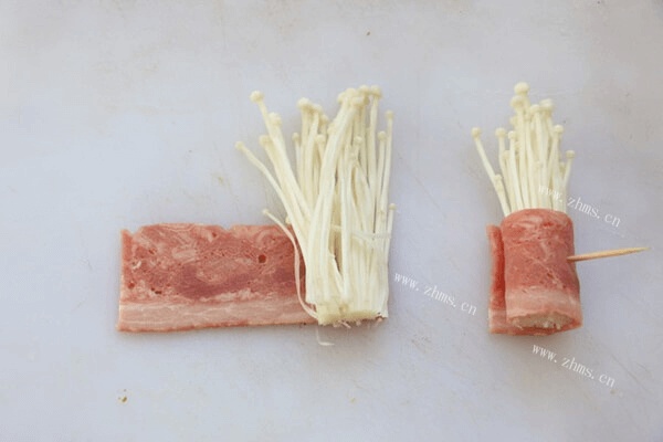 诱人的火锅牛肉卷，超级简单的做法第三步
