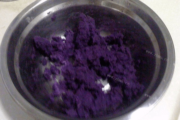 紫薯饼怎么做才好吃第一步