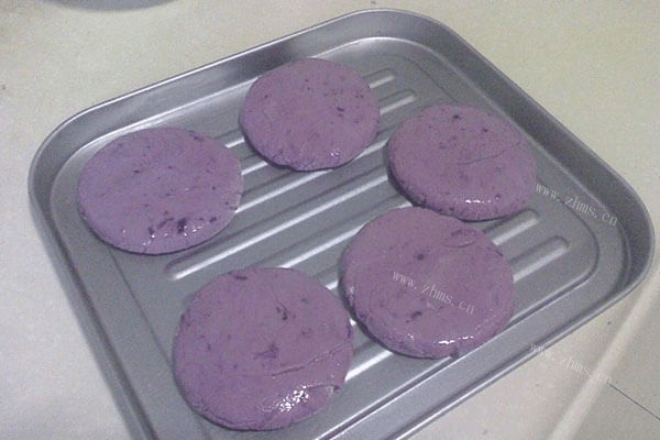 紫薯饼怎么做才好吃第五步