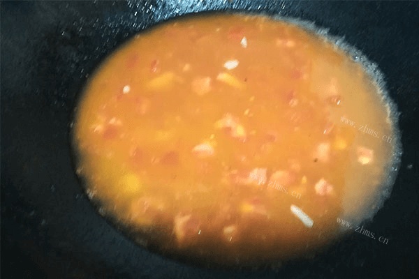 酸辣番茄鱼这样子做出来既没有腥味，味道又会更鲜第六步
