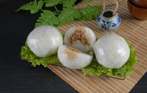 吃获饭团烧