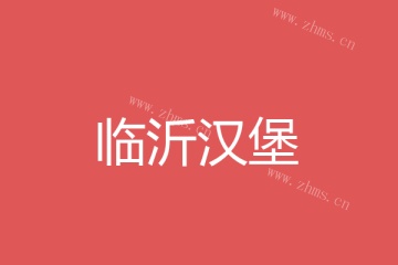 临沂汉堡