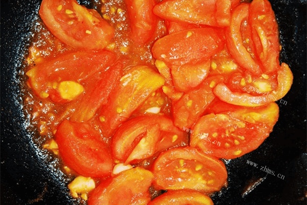 经典西红柿的做法——西红柿炒蛋，酸甜口味无人不爱第四步