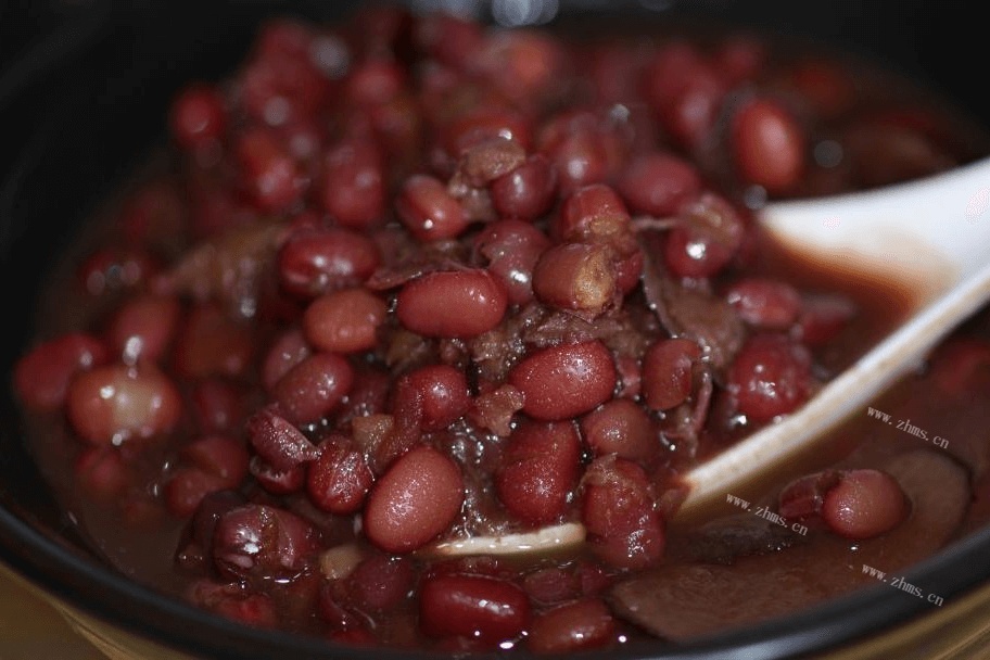 补血养颜的赤豆粥怎么做？看这里！第六步