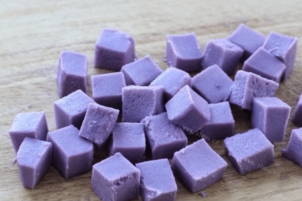 怎么做紫薯布丁颜值高又好吃第八步