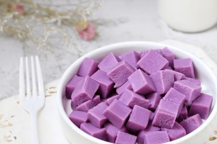 怎么做紫薯布丁颜值高又好吃第九步