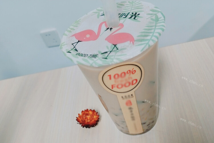 前几天喝了我冬天的第一杯奶茶，欧吉奶茶饮品怎么样?