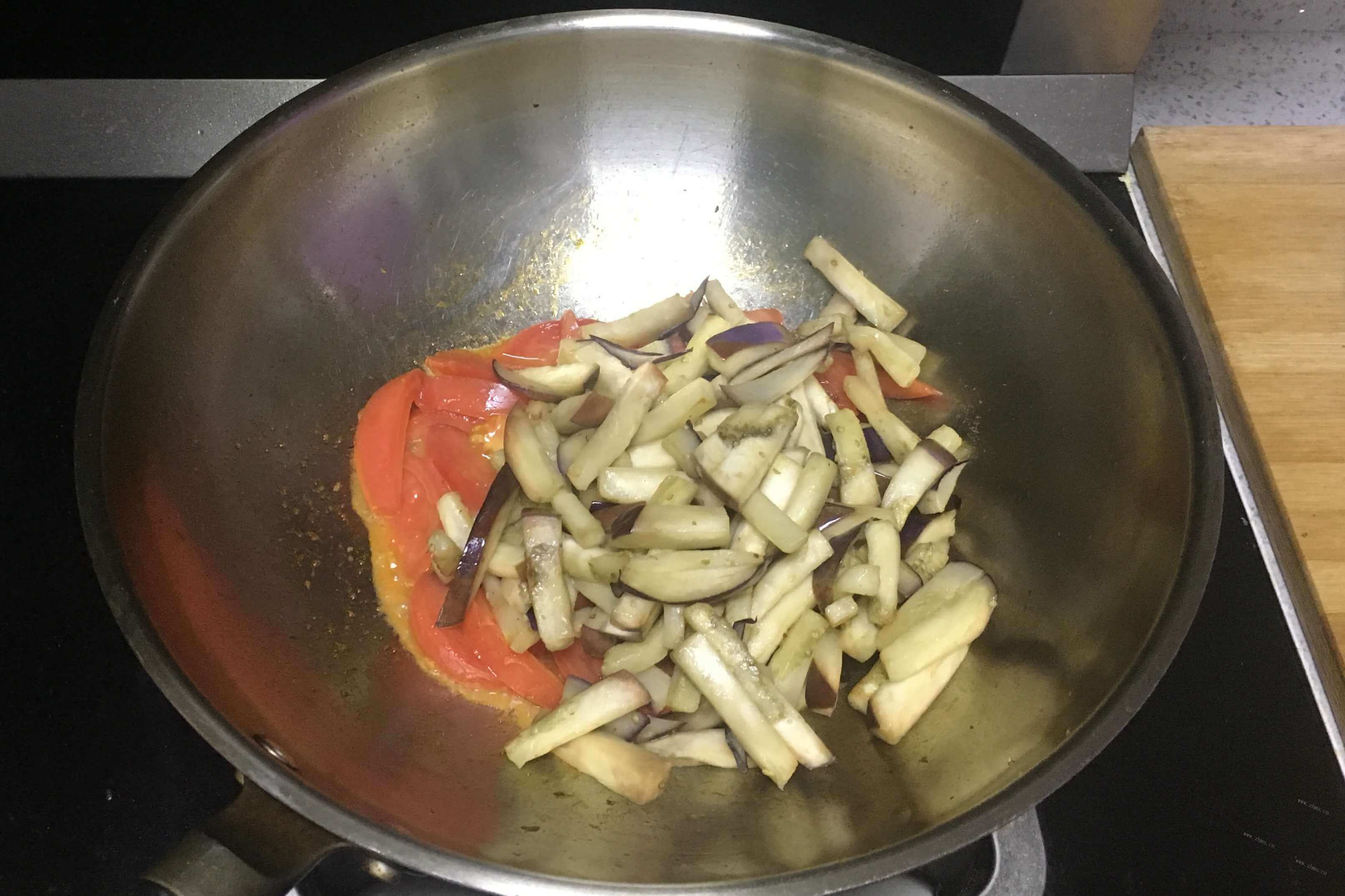 每日一例的好吃风味茄子，教程大公布第七步