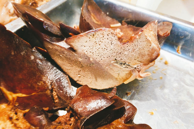 猪肝丝瓜汤怎么做，用黑猪的猪肝可以吗？