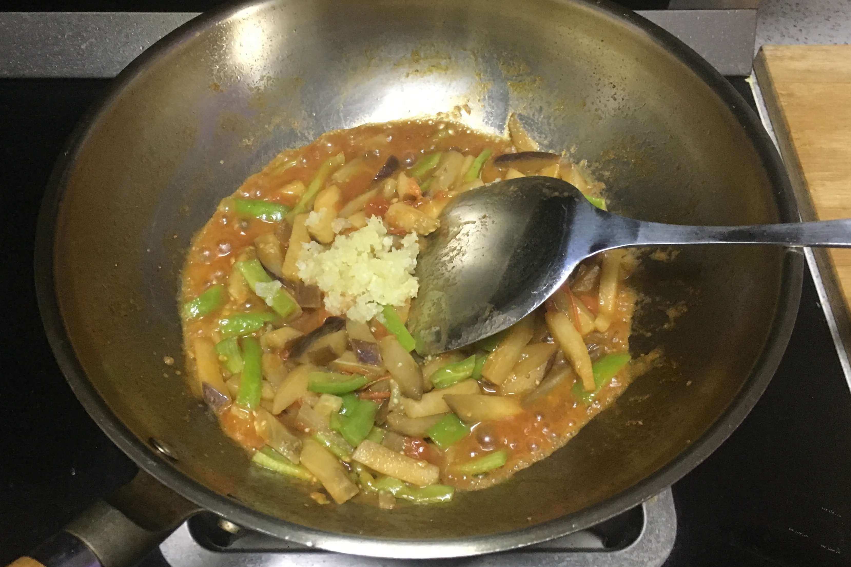 每日一例的好吃风味茄子，教程大公布第九步