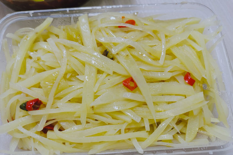 想吃土豆，中午吃土豆丝可以吗？
