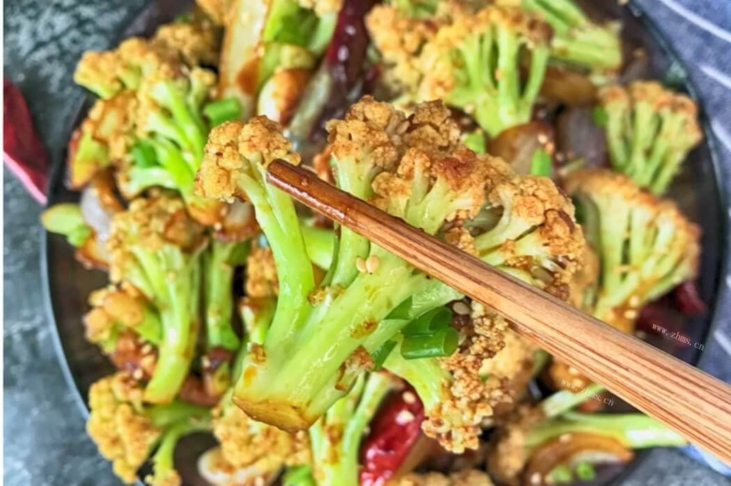 菜花的做法大全之干锅菜花图解 九州醉餐饮网