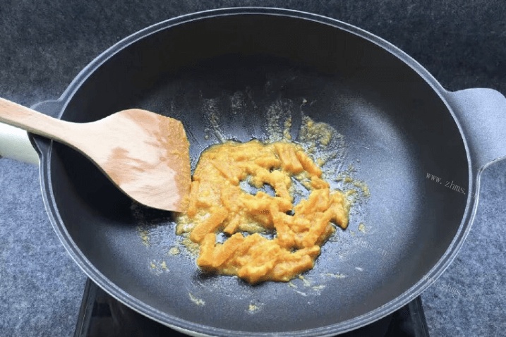 咸蛋黄焗南瓜的美味你怎么可以错过第七步