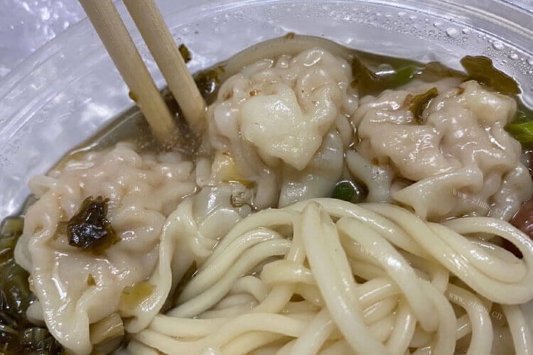 馄饨冻成一坨了怎么办，会不会融化之后都坏了？