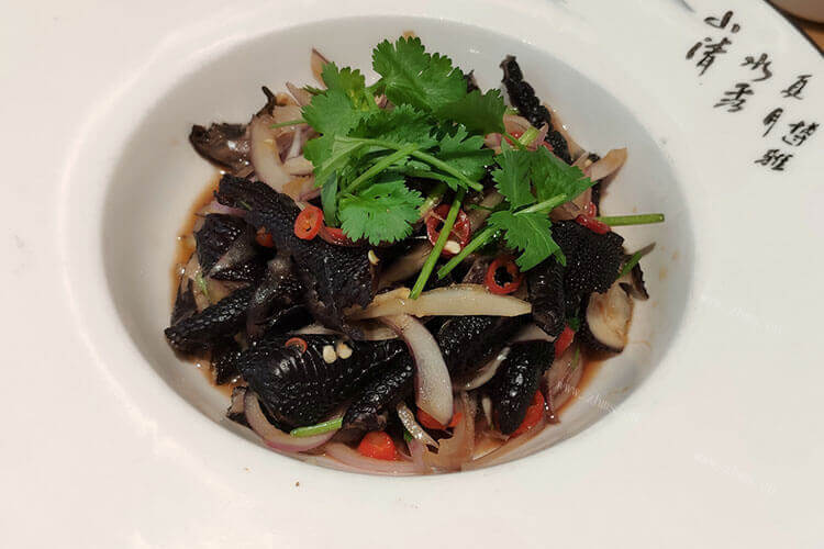 还是第一次吃鸡脚筋，鸡脚筋是什么部位？