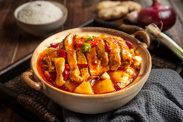 帝一牛鲜捞捞汁饭图