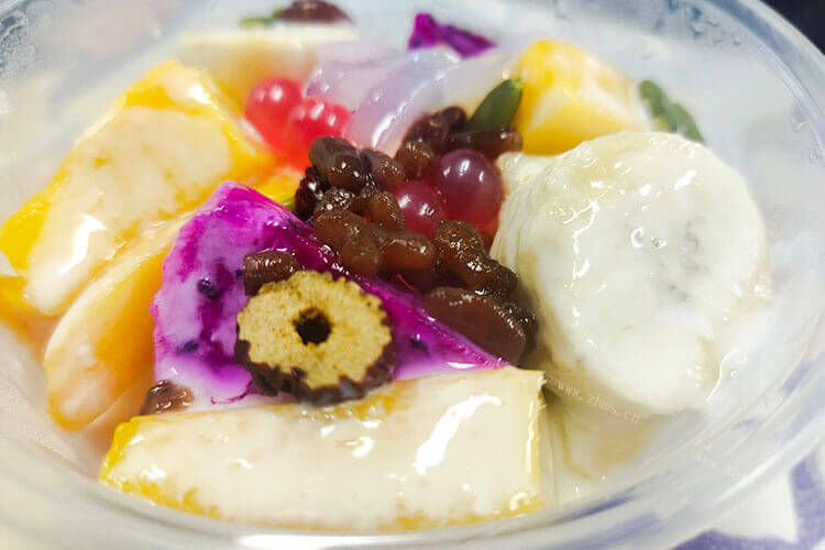 买了一个水果捞没吃完，水果捞一夜以后会不会坏？
