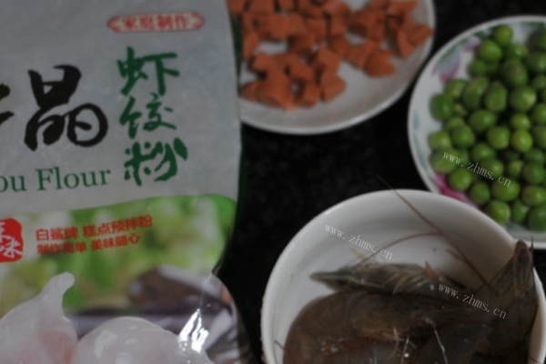 广东名小吃：水晶虾饺第一步