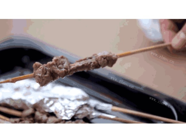 新疆美味羊肉串—属于你的味道第四步