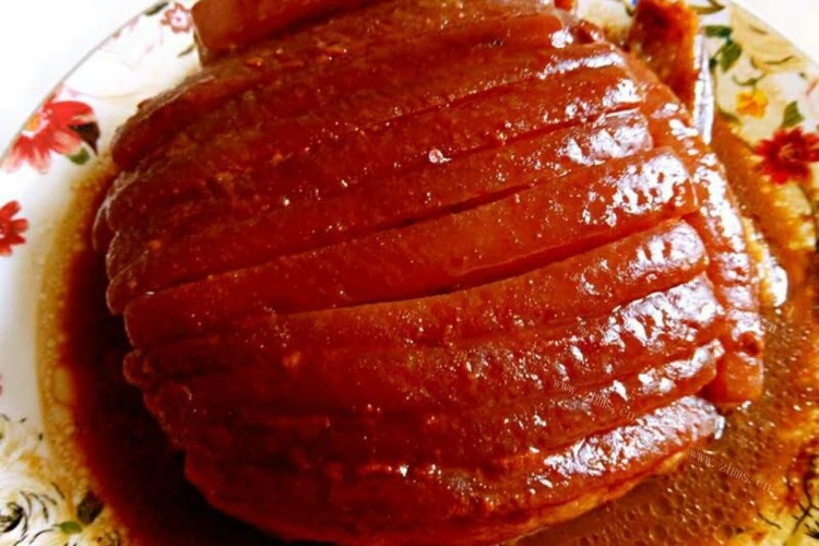色泽红亮的腐乳肉，回味无穷