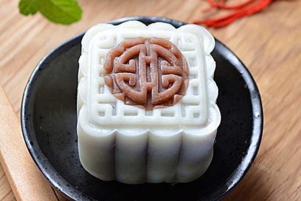 红豆沙冰皮月饼，中秋节和朋友一起分享美味第十四步