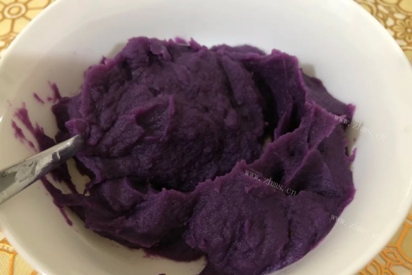 奶香紫薯南瓜馒头，健康和颜值并存第二步