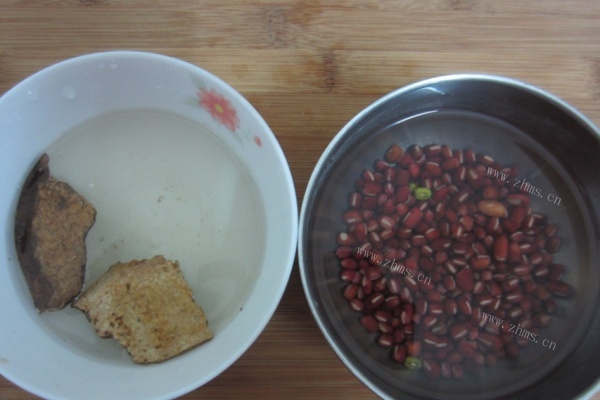 相思红豆半碗糖水，红豆糖水给你暖暖的胃第二步