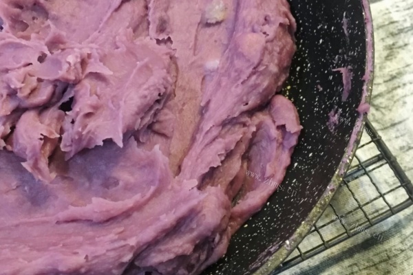 万能的紫薯香芋馅，几步就能搞定！第七步