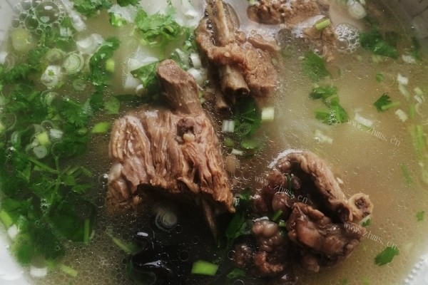 独特的的陕西水盆羊肉，只要有耐心，在家也能做第十二步