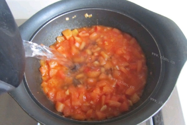 番茄蛋汤，香滑浓郁好味道第五步