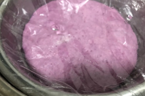 奶香紫薯南瓜馒头，健康和颜值并存第四步
